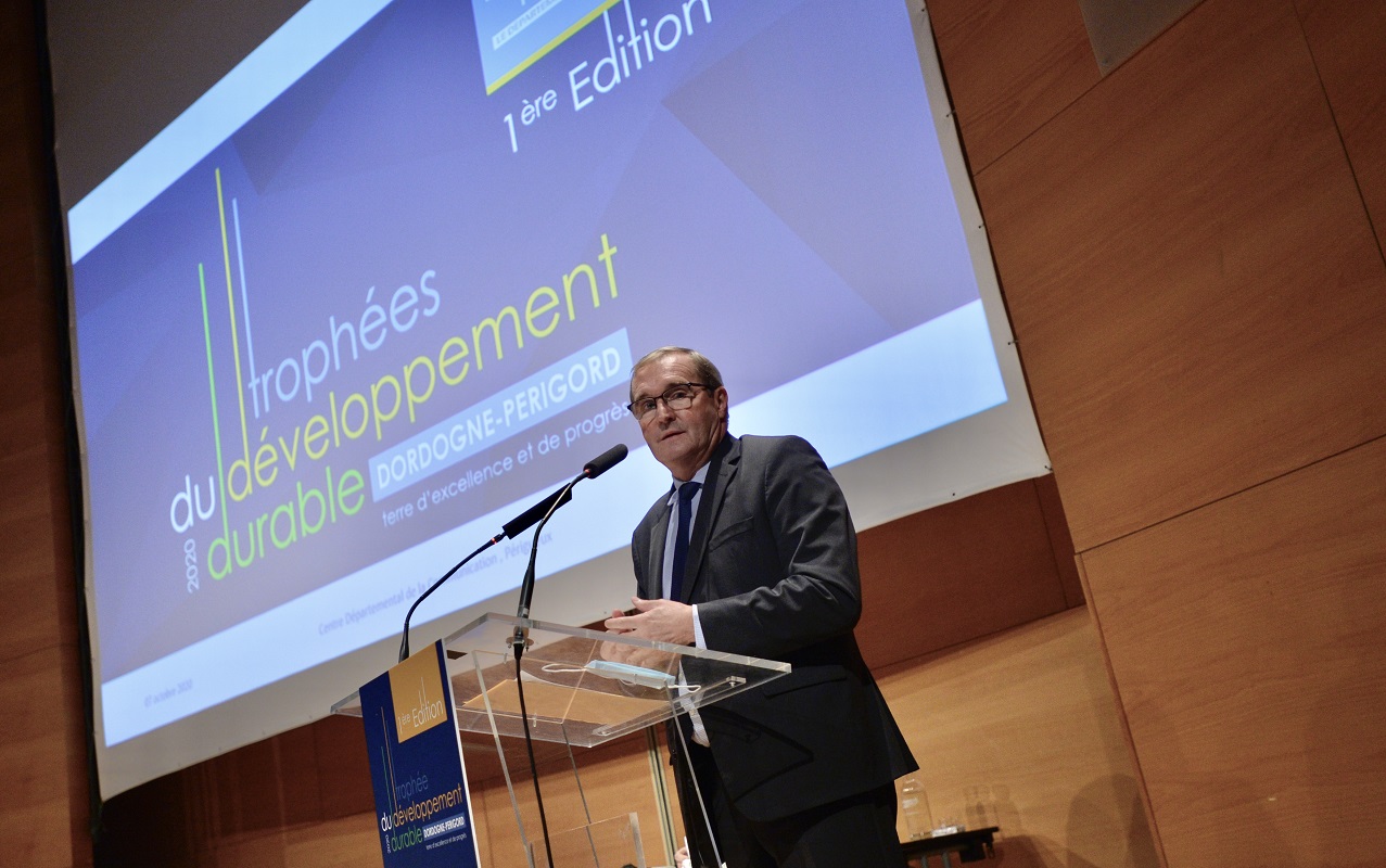 Discours d'ouverture par Germinal PEIRO, Président du Conseil Départemental  de la Dordogne